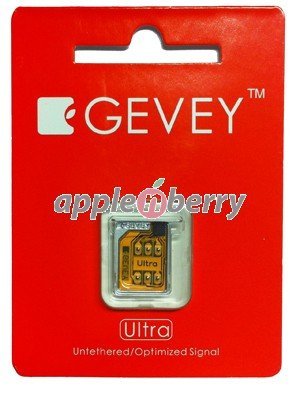 Gevey Ultra Unlock iPhone 4