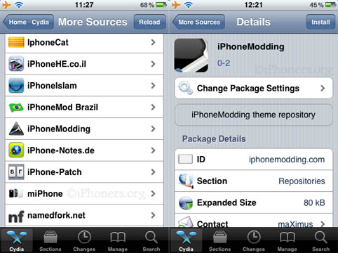 iPhoneModding Source Install