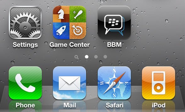 Blackberry Messenger for iPhone
