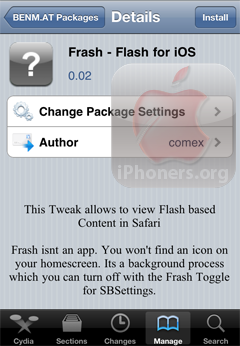 About Frash Flash for iOS
