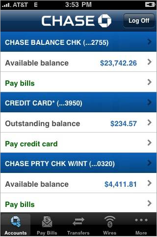 chase online account access