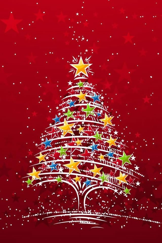 red-christmas-tree-640x960