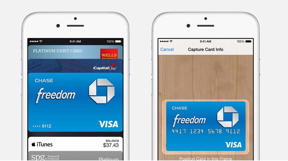 Apple Pay cards