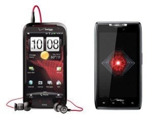 HTC Rezound Vs Motorola Droid RAZR