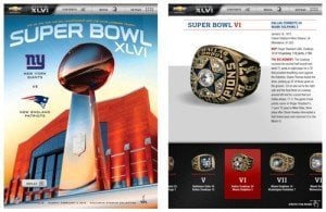 Super Bowl XLVI Official NFL Game Program