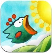 Tiny Wings – Review – Fly across hills with just a touch of a finger